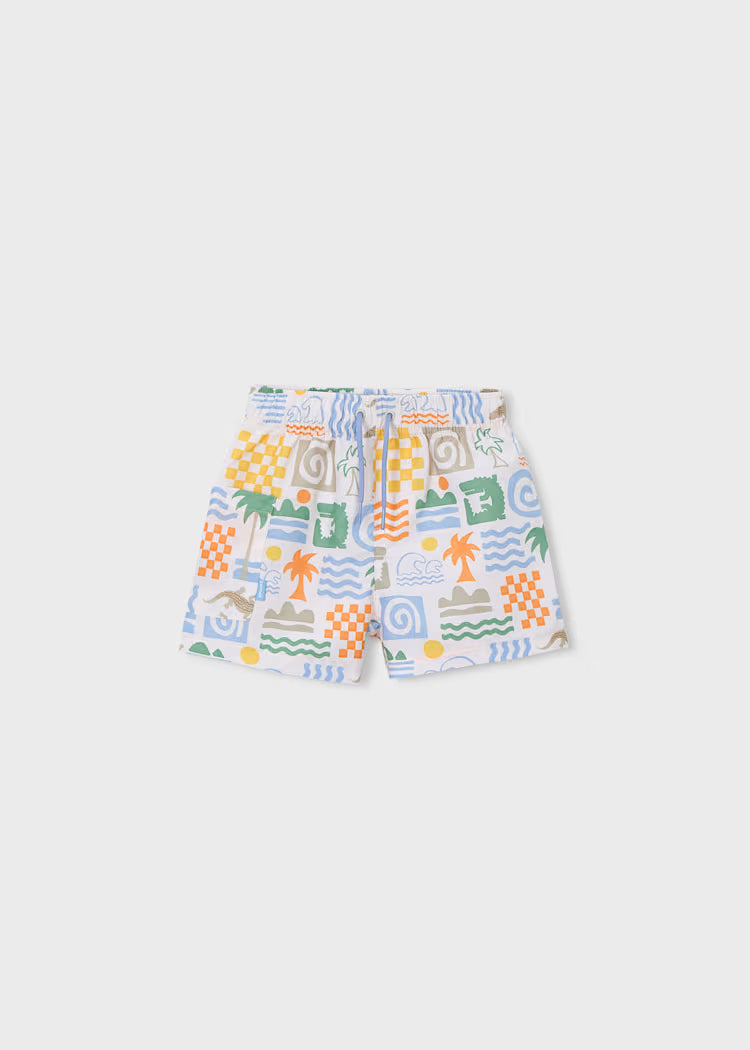 MAYORAL : Boy Printed Swim Shorts