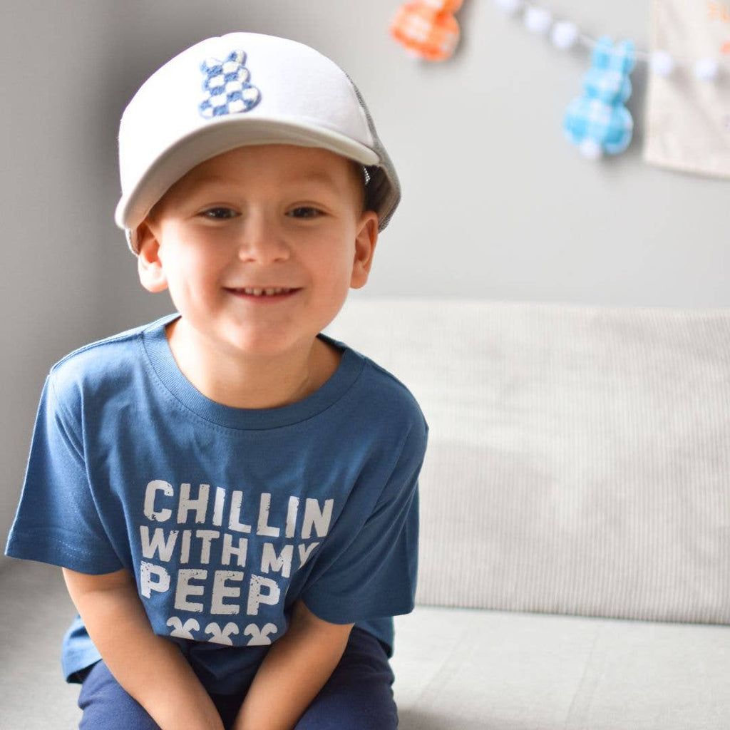 Sweet Wink: Chillin With My Peeps Easter Short Sleeve T-Shirt - Kids