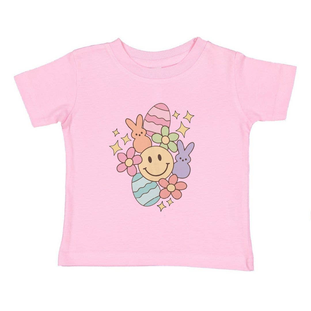Sweet Wink: Easter Doodle Short Sleeve T-Shirt - Kids Boutique Clothing