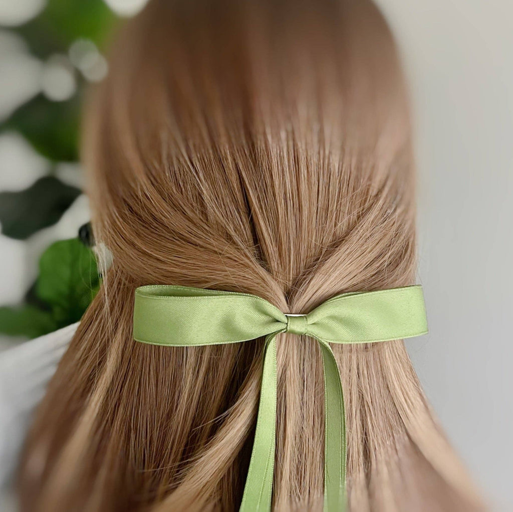 Ellison + Young : Ballerina Slim Bow Hair Clip