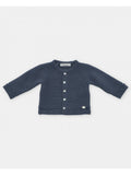 MARTIN ARANDA: FRENCH BLUE UNISEX CARDIGAN