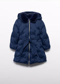 ABEL& LULA: EMBROIDERED QUILTED JACKET FOR GIRLS