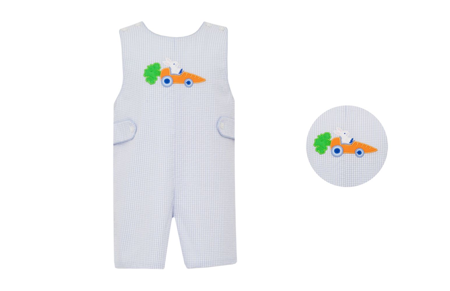 CLAIRE & CHARLIE: BUNNY GARDEN BOY ́S - Boy's T-shirt - Lt.blue knit