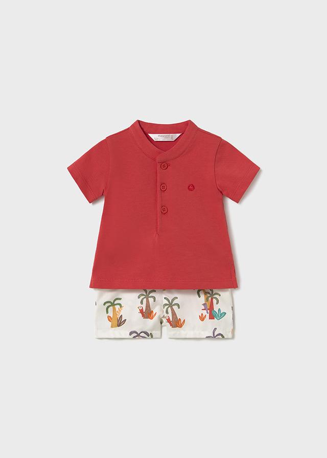 MAYORAL: BOYS PALM TREES SHORT SET