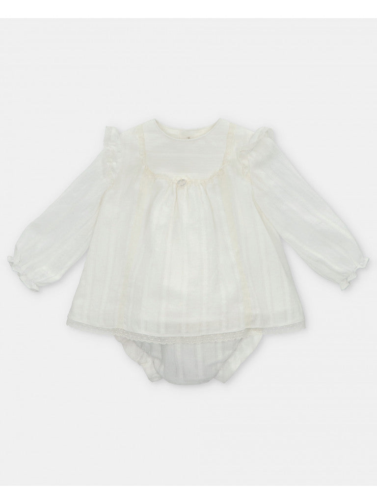 MARTIN ARANDA : SHIRT & BLOOMER SET WOVEN FABRIC