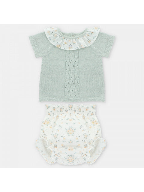 MARTIN ARANDA : SWEATER KNIT & WOVEN SET