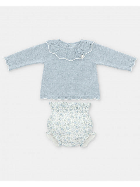 MARTIN ARANDA: BLUE FLORAL SET