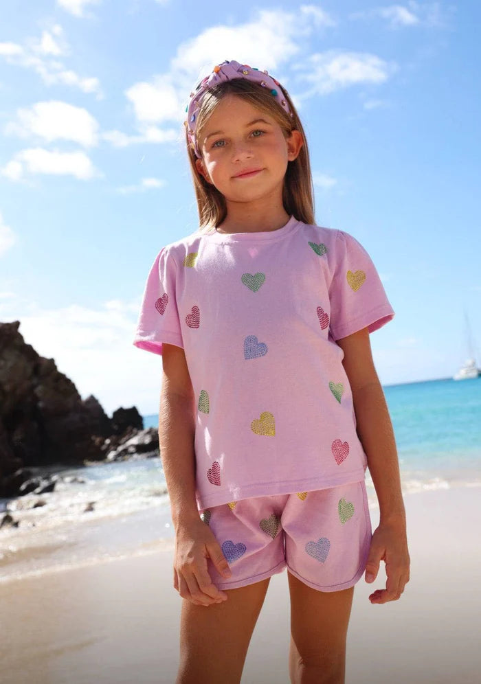 Lola and The Boys: Crystal Hearts Short Set (Crystal-Hearts-Short-Set)
