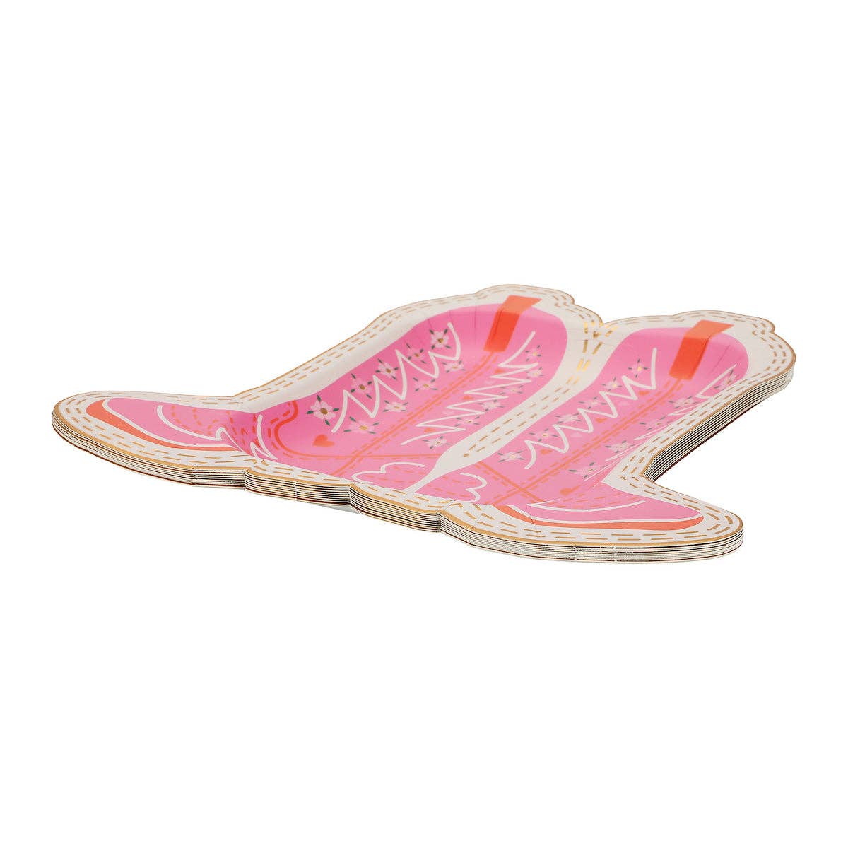 Packed Party : Cowboy Boot Dessert Plates (10 count)
