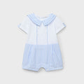 Blue Striped Romper