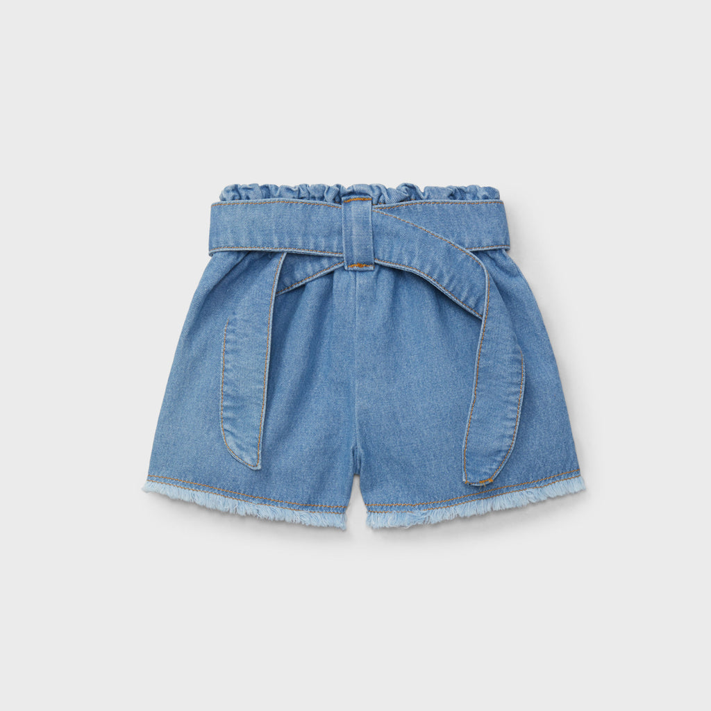 MAYORAL : Baby Girl Jean Shorts
