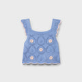 Knit Flower Top