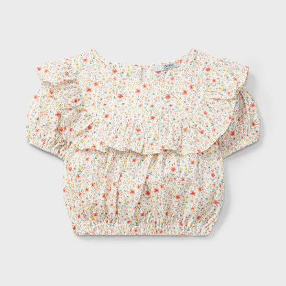 Orange Blouse