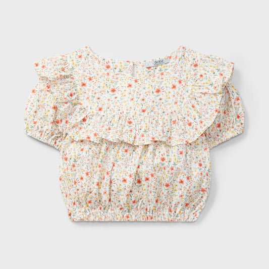 Orange Blouse