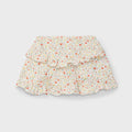 Orange Floral Skirt