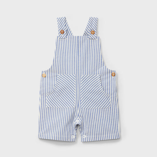 Striped Blue Romper