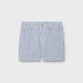 Blue Striped Shorts