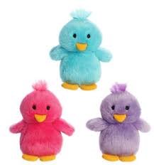 AURORA: 3.5" COLORFUL CHIRPIN CHICKS ASST.