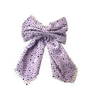 BARI LYNN : JEWELED TULLE BOW CLIP