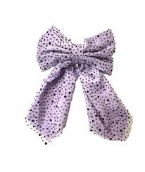BARI LYNN : JEWELED TULLE BOW CLIP