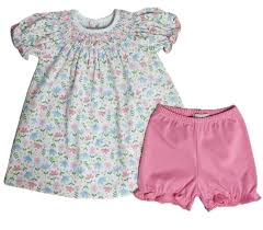 Marco & Lizzy : Palm Beach Collection - Girl's bishop Pima Cotton