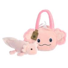 Aurora Acolotl Plush Purse 8”