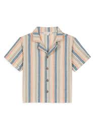 LOUISE MISHA: BOYS SHIRT ALOV SAND RIVERA STRIPES