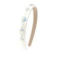 BARI  LYNN: SATIN HEART JEWELED HEADBAND