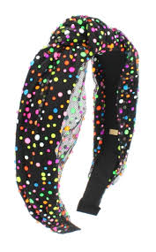BARI LYNN : TULLE JEWELED KNOT HB