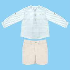 MARTIN ARANDA : SHIRT & SHORT SET WOVEN FABRIC