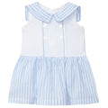 Blue Stripe Nautical Dress