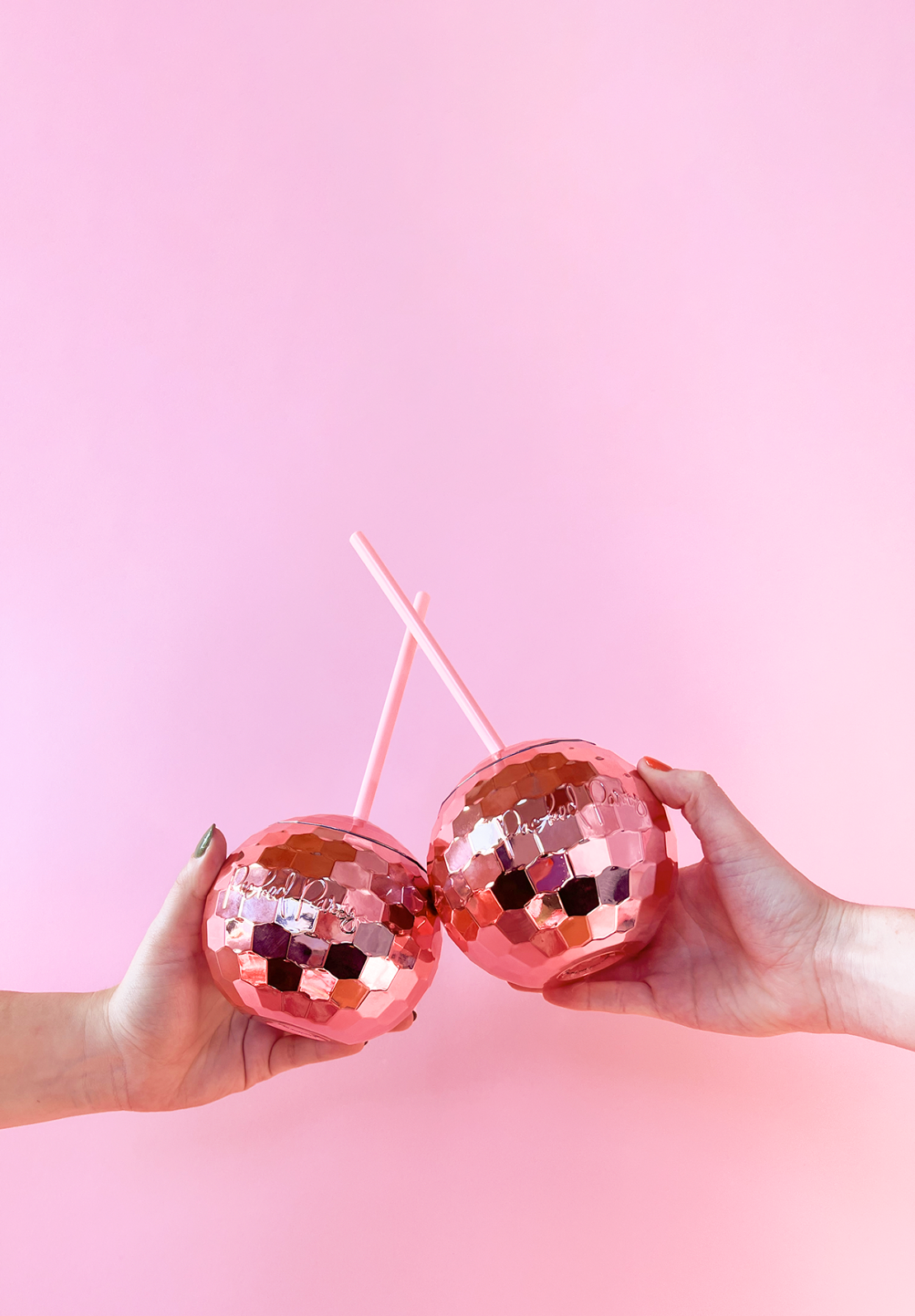 Packed Party : Pink Disco Ball Sipper