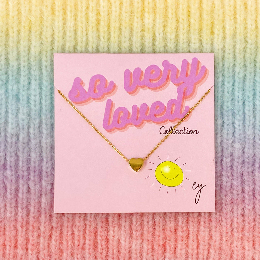 Ellison & Young : So Very Loved Heart Necklace