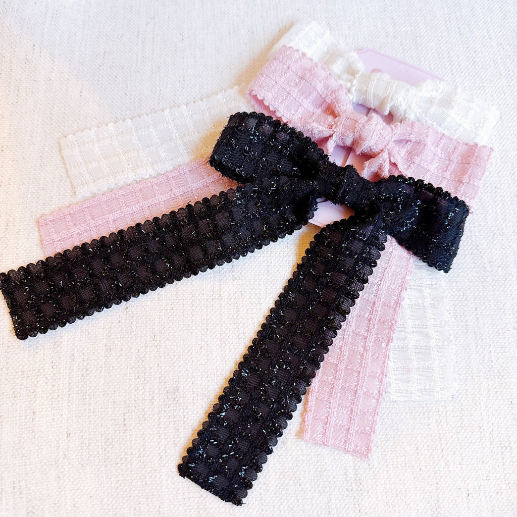 Ellison Young : Lace Whisper Bow Clip