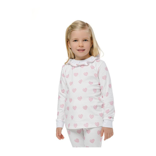 SAL & PIMENTA : HEART WHITE PAJAMAS