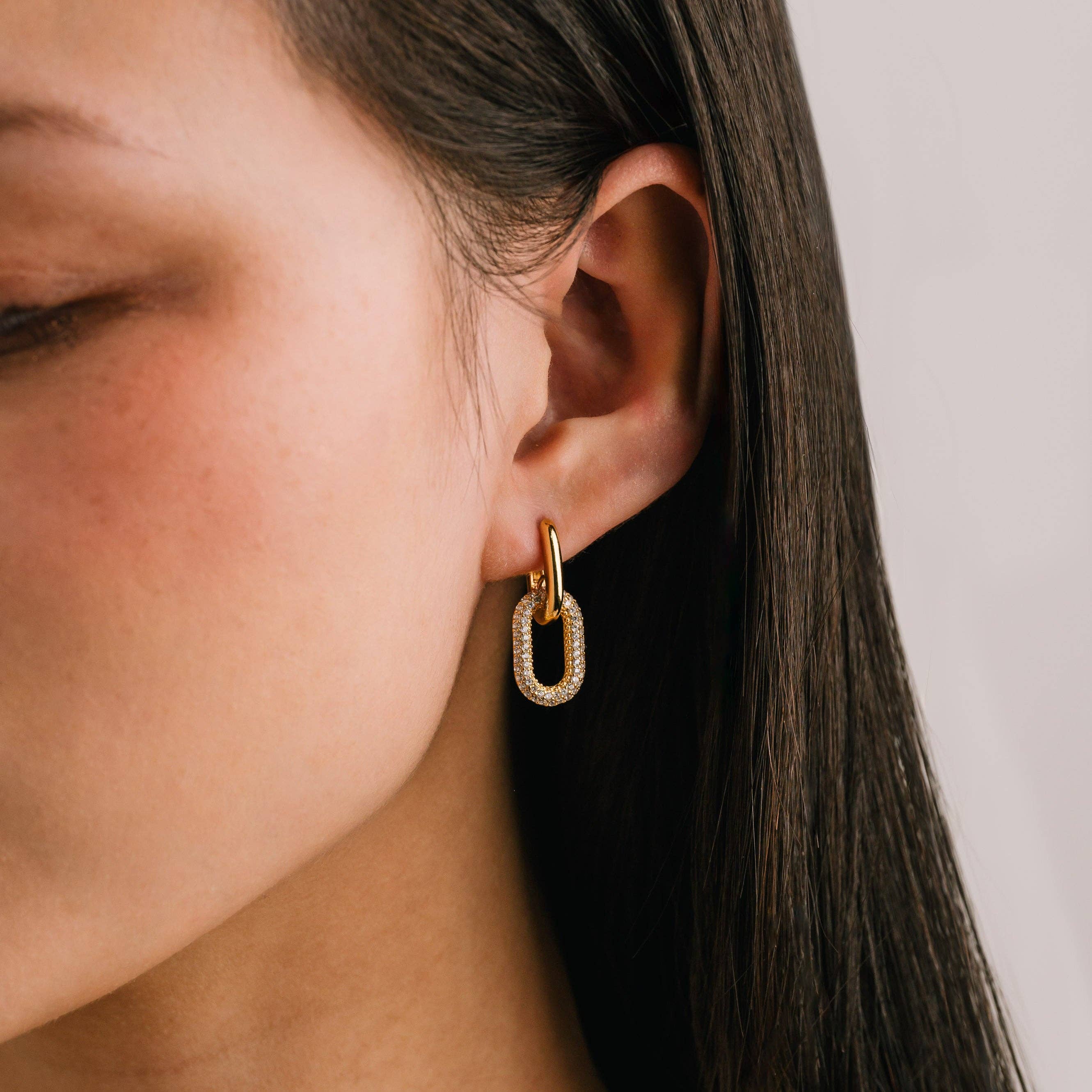 Paperclip Drop Hoop