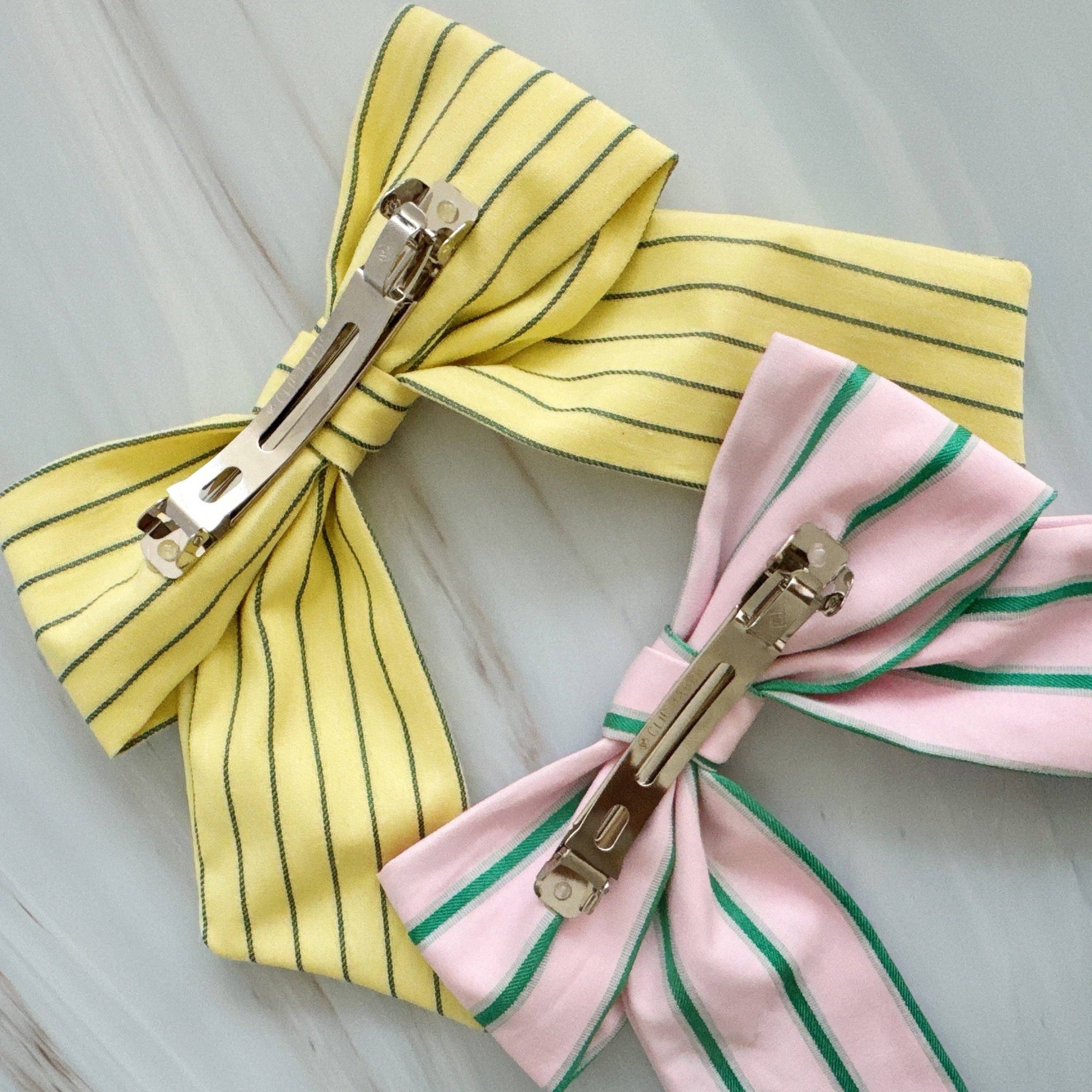 Ellison & Young : Striped Ribbon Bow