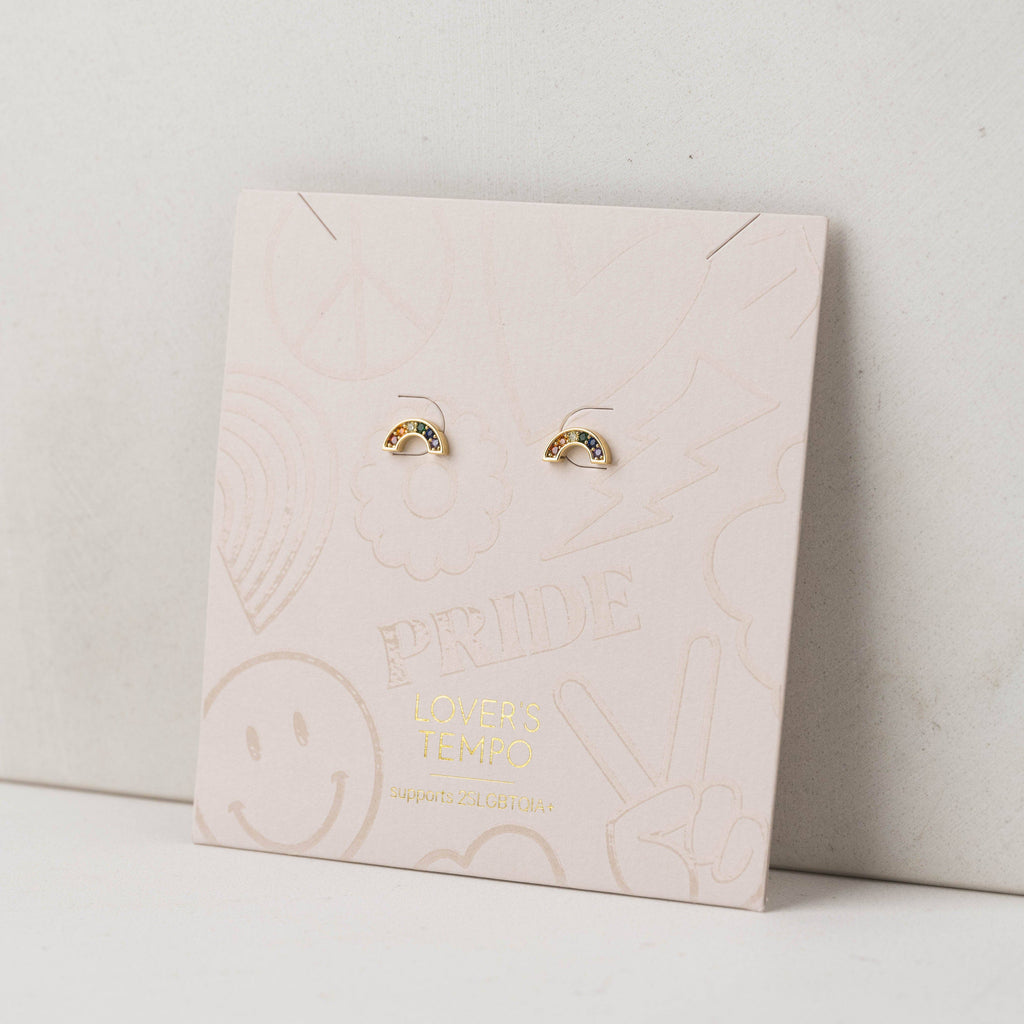 Riot Rainbow Stud Earrings