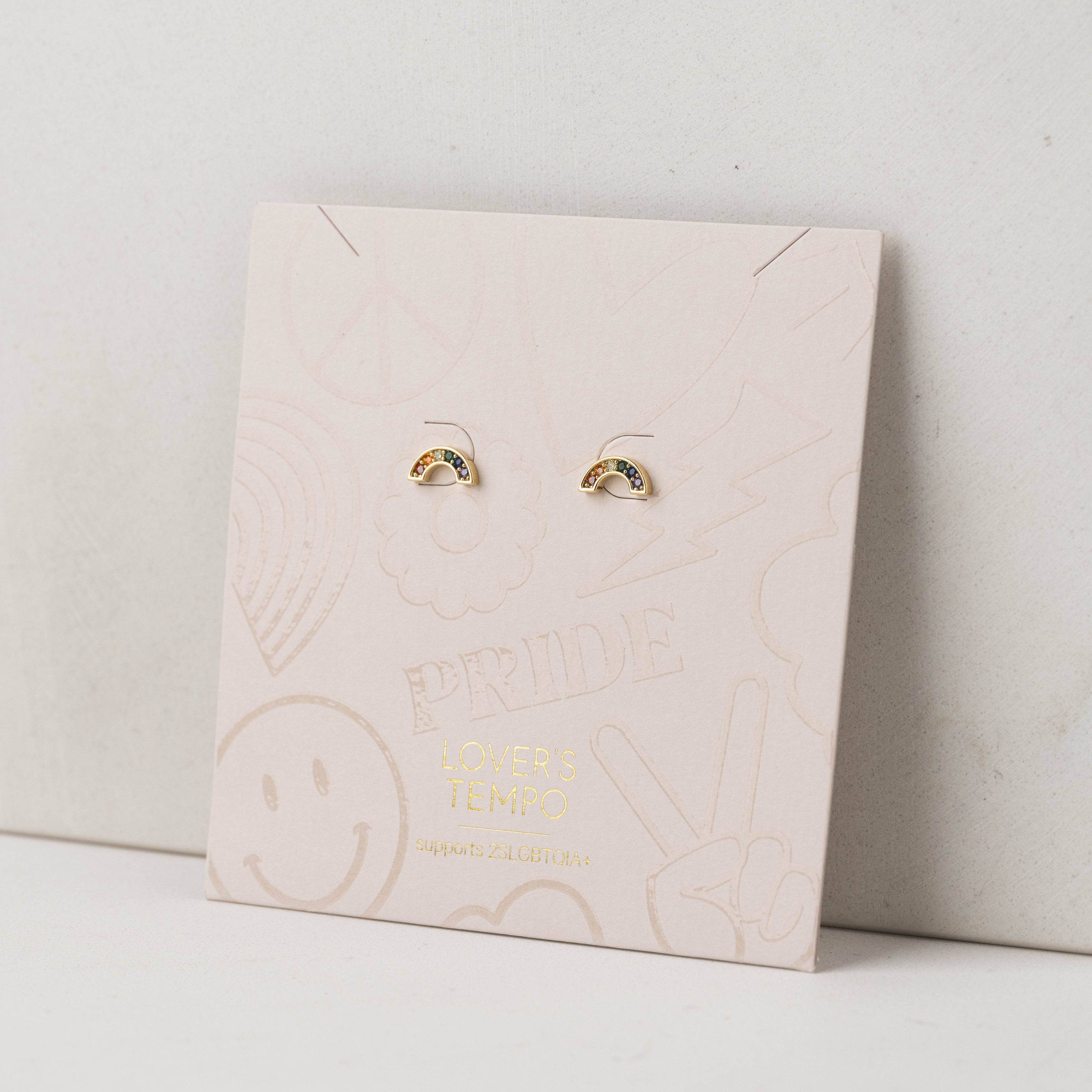 Riot Rainbow Stud Earrings
