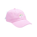 BITS & BOWS : RAINBOW SPARKLE BOW BASEBALL HAT