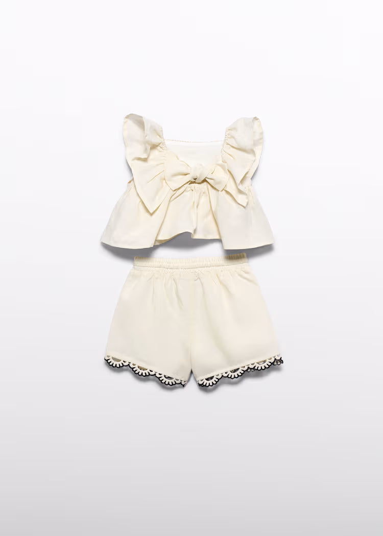 ABEL & LULA : Girl Crochet Applique Set