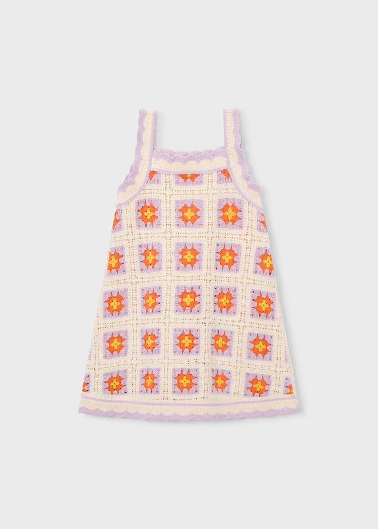 MAYORAL : Girl Crochet Dress