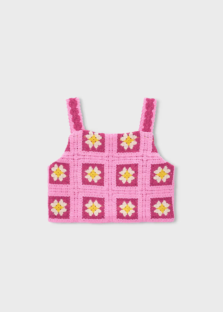MAYORAL : Girl Crochet Top