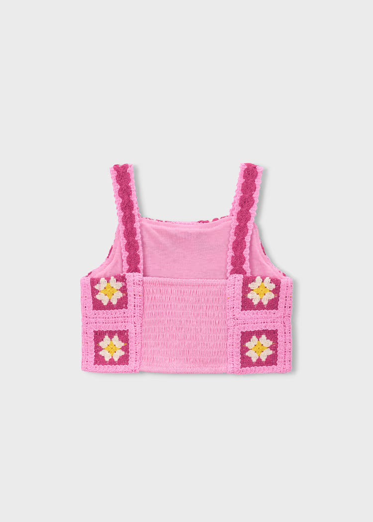 MAYORAL : Girl Crochet Top