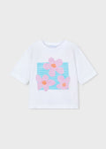 Mayoral: Flower T-shirt Set