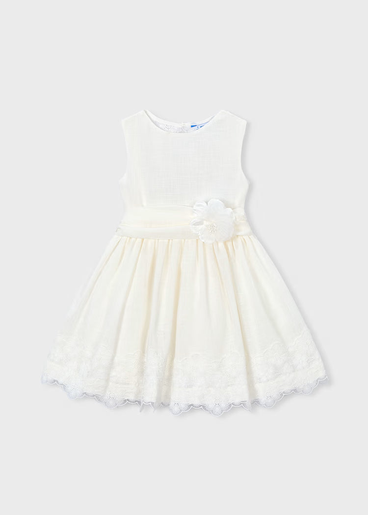 MAYORAL : Girl Embroidered Dress