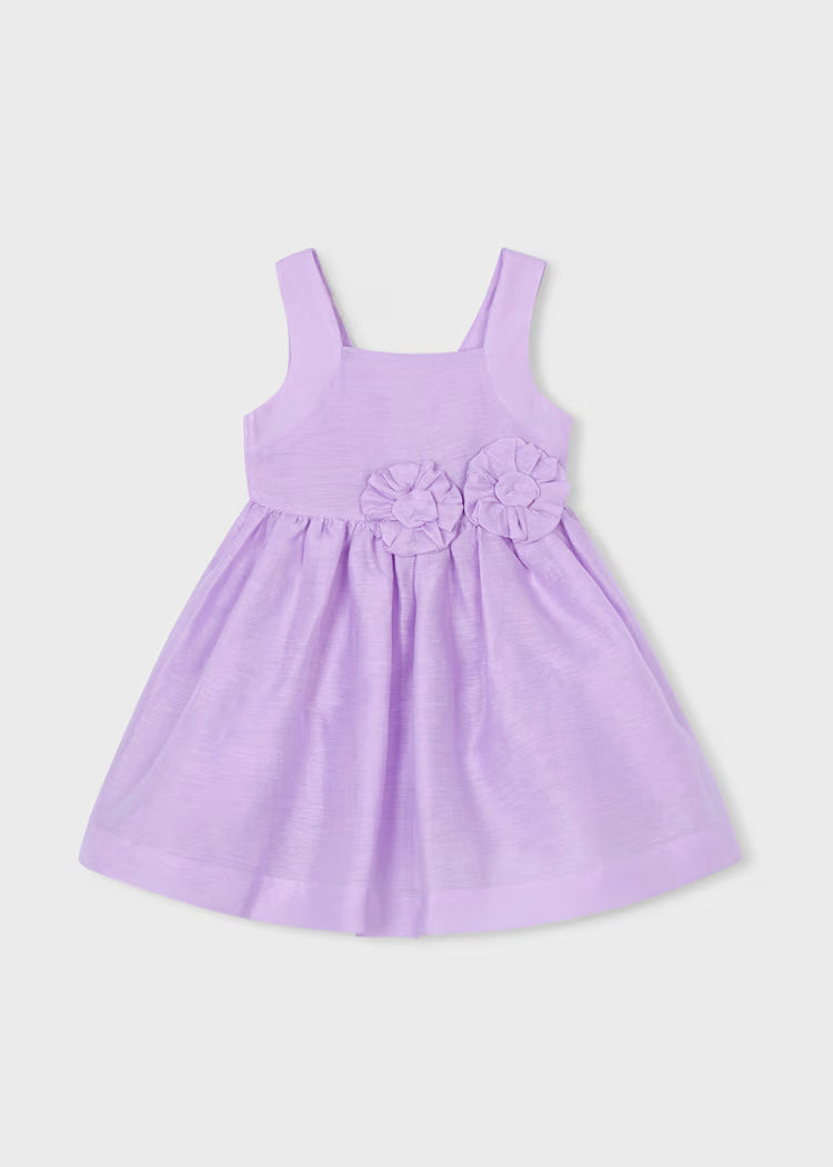MAYORAL : Girl Flower Detail Dress