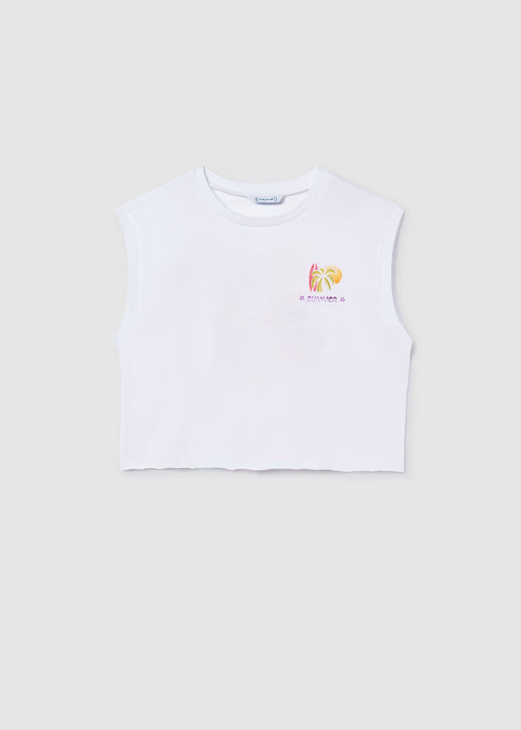 Mayoral: Girl Graphic T-Shirt