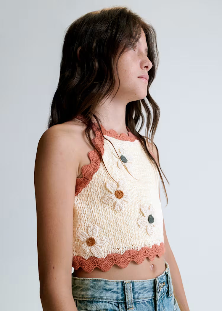 MAYORAL : Girl Knit Tank Top