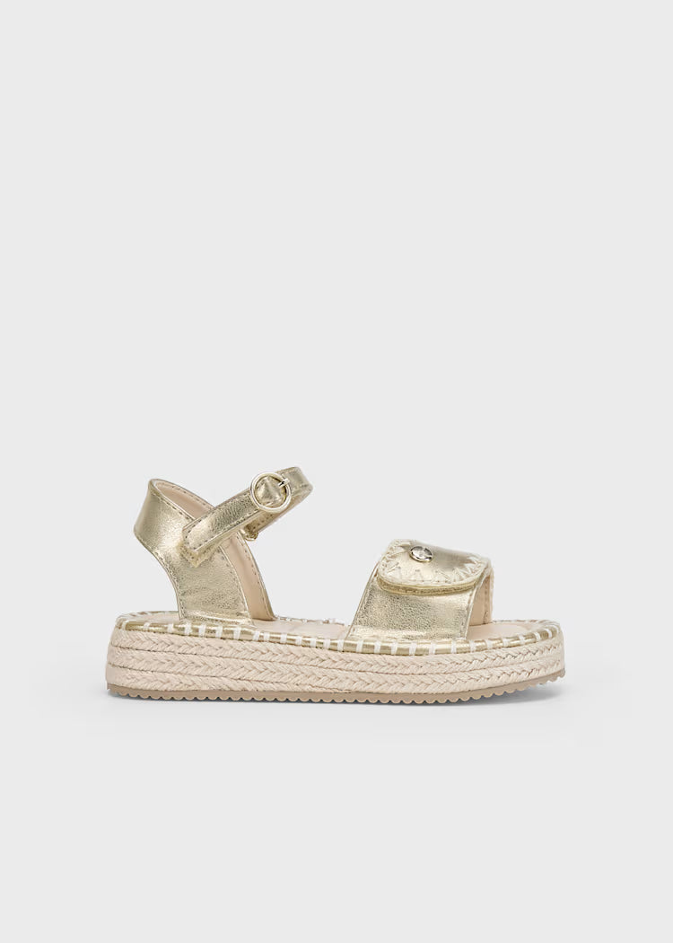 MAYORAL: Girls Gold Sandal